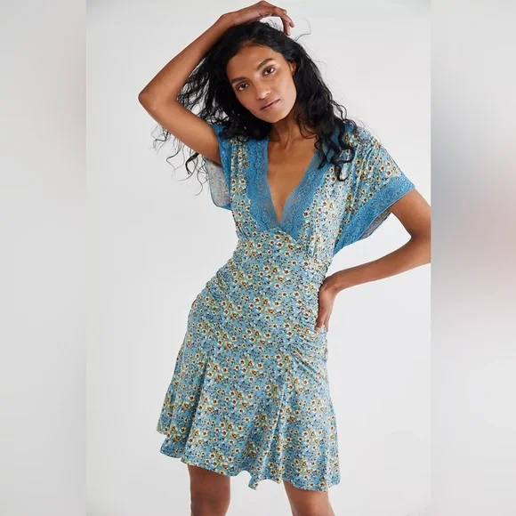 Free People | Dresses | Free People Sweet Talker Mini Dress Brt | Poshmark
